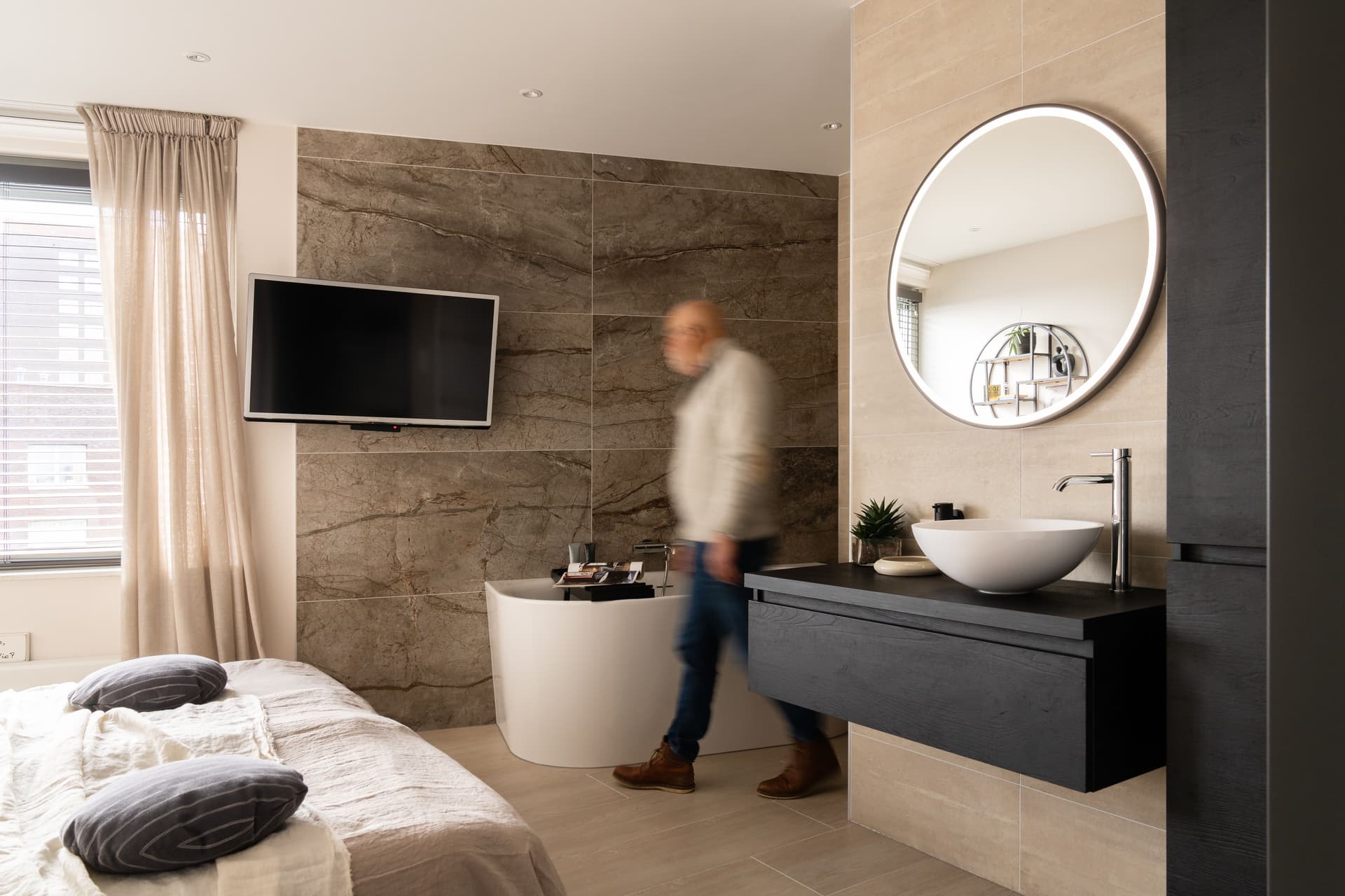 Ensuite badkamer