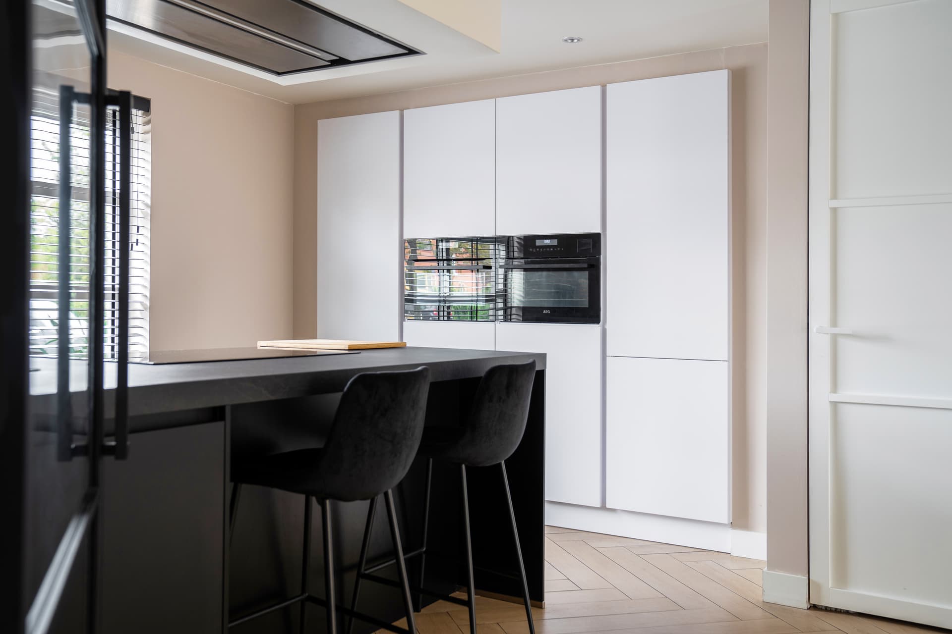 Keuken met bar