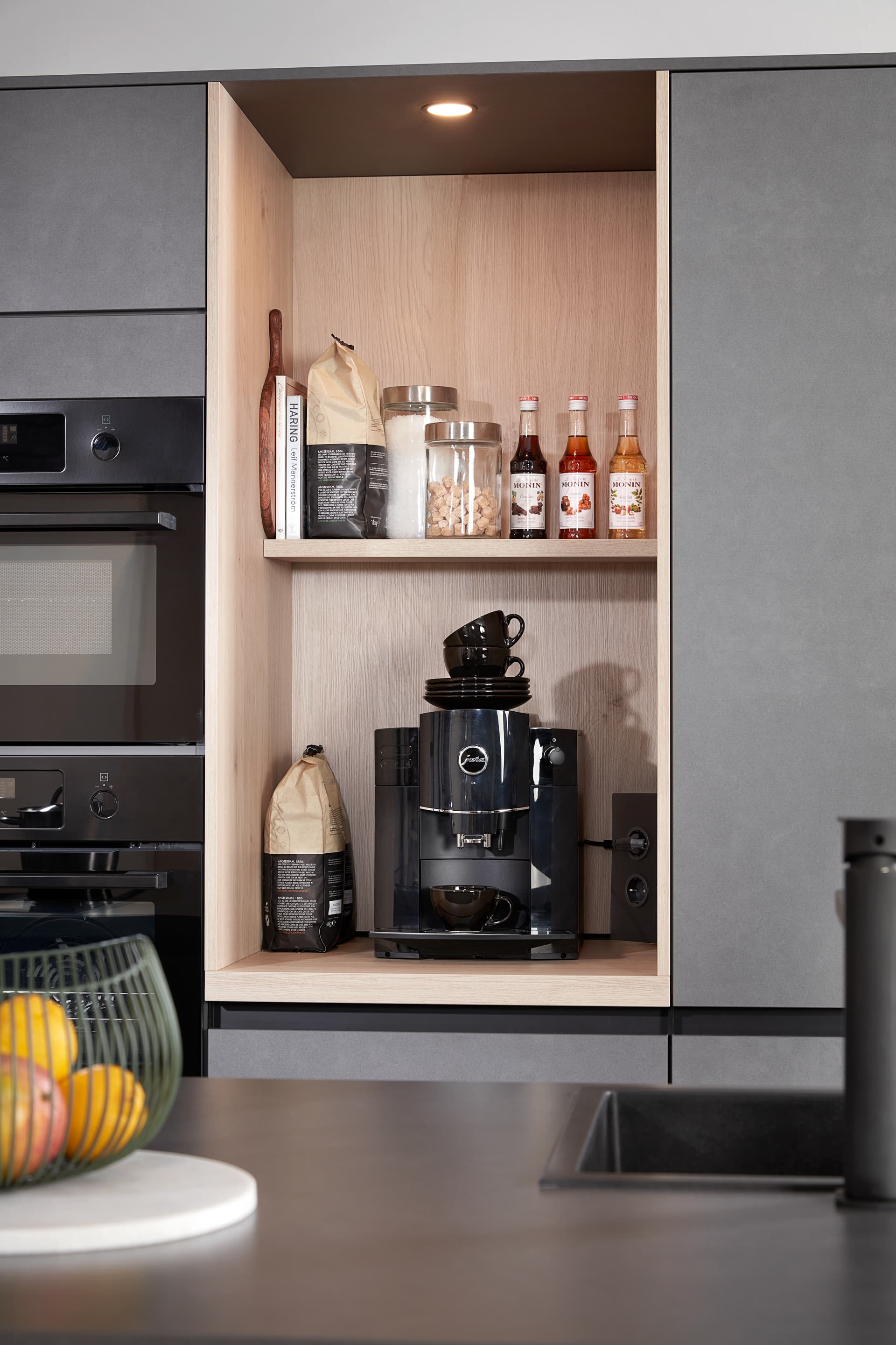Koffiehoek in de keuken