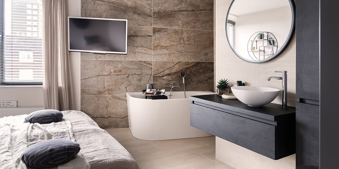 En-suite badkamer