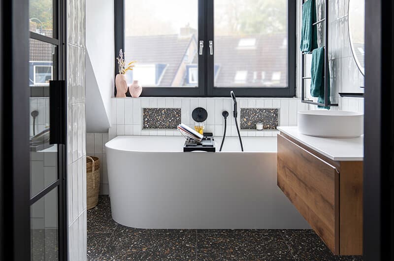 Badkamer installeren