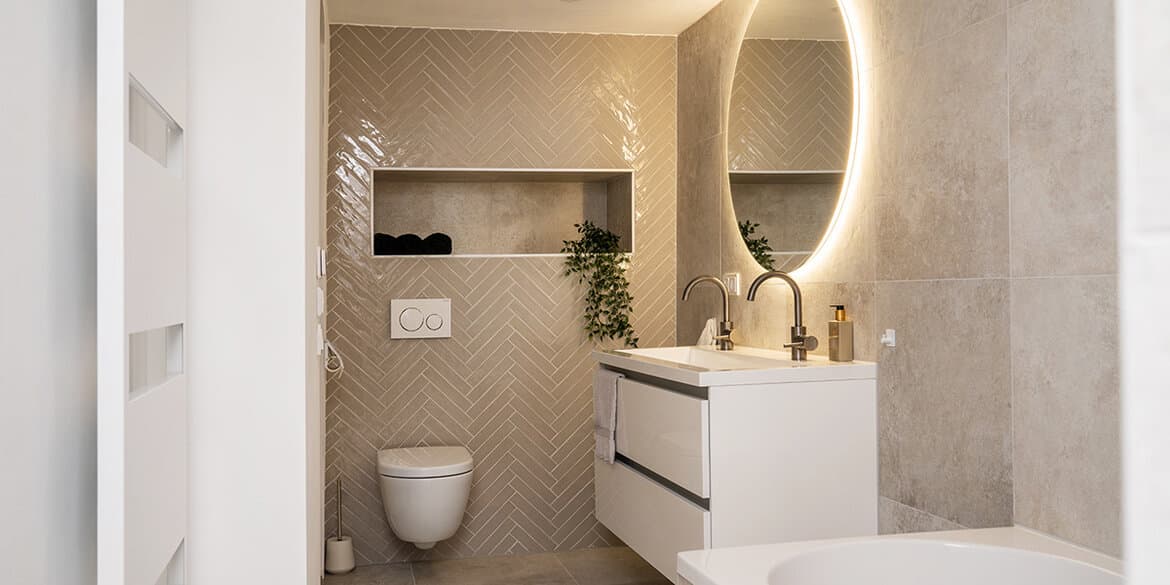 Badkamer installeren