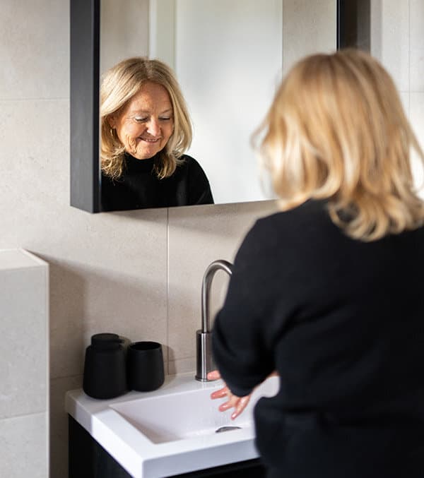 Badkamer schoonmaken