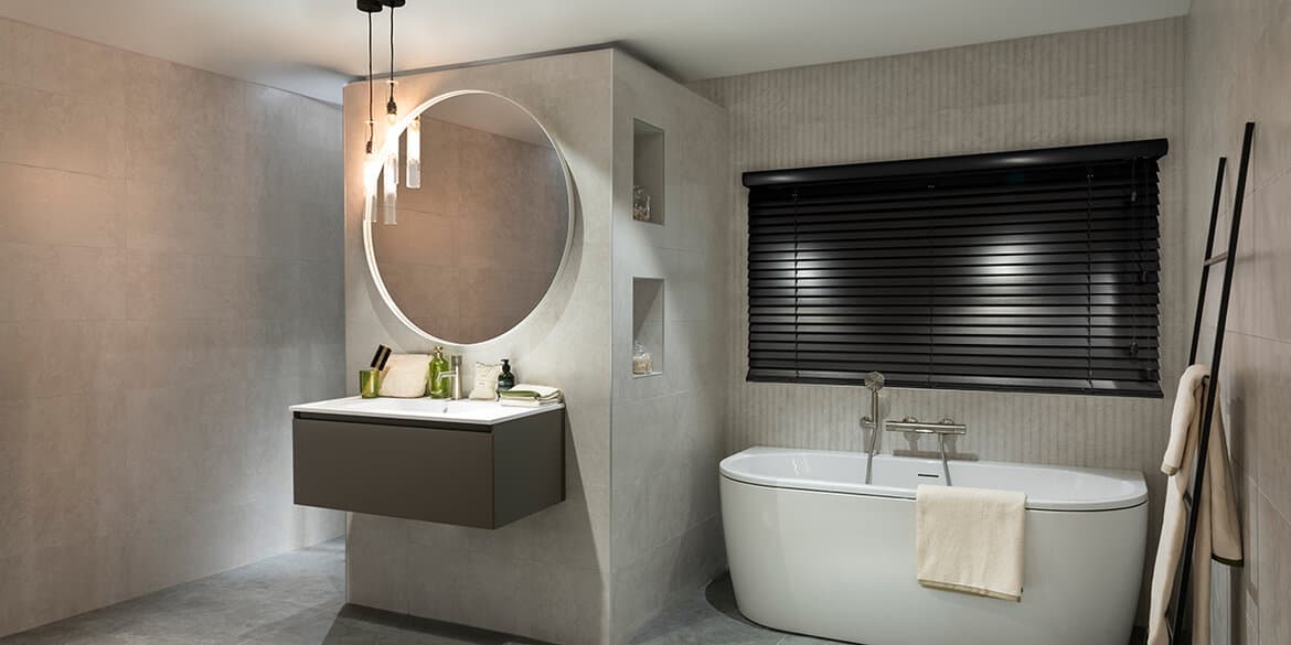 Inrichting in badkamer