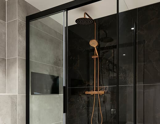 Douche waterbesparing