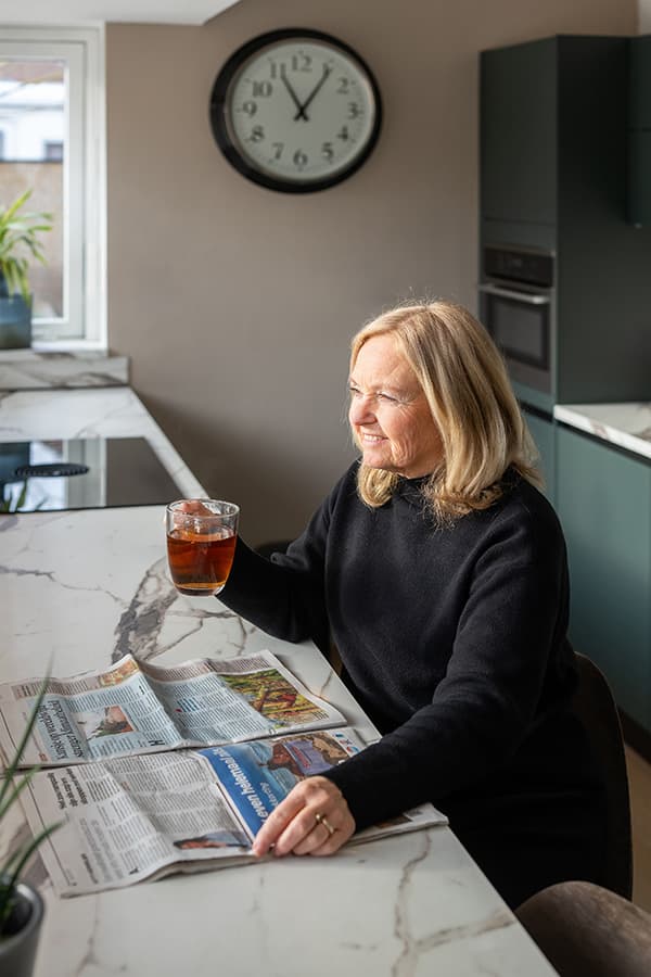 Gezellig in de keuken