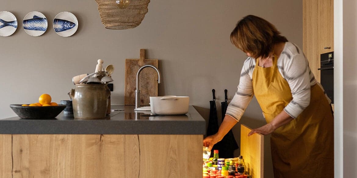 Binnenkijken in de keuken van Frank en Lucia