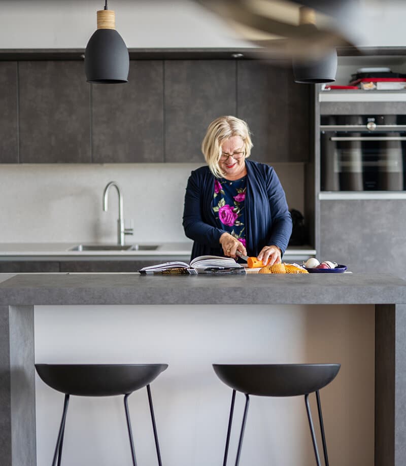 Keuken met kookeiland