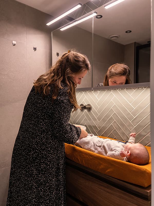 Kindvriendelijke badkamer