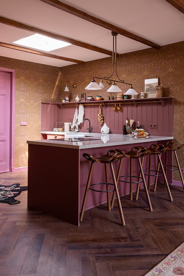 Kookeiland met bar