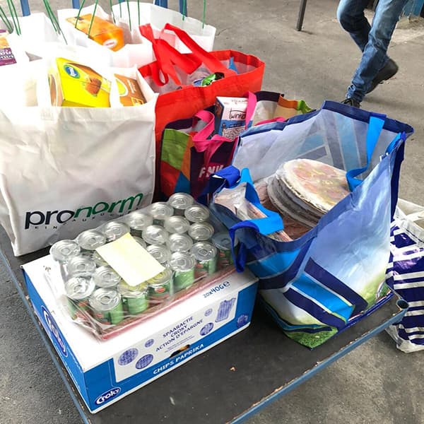 Brugman steunt de voedselbank!