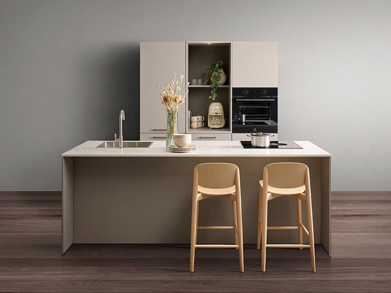 Keuken met kookeiland