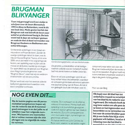 Brugman geschiedenis