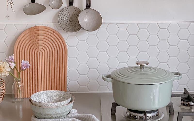 Mooi gekleurd, kleur keuzes in de keuken