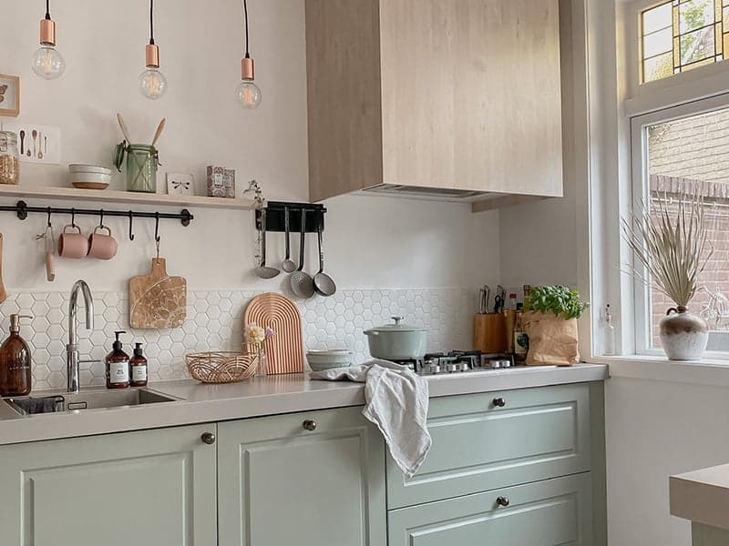 Mooi gekleurd, kleur keuzes in de keuken