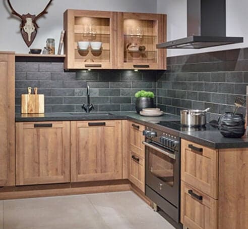 Spotjes in keukenkastjes