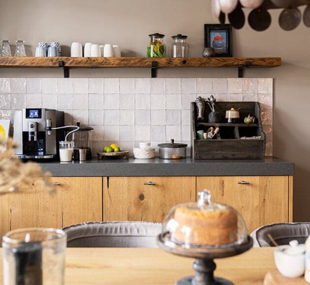 Buffetkast in de keuken