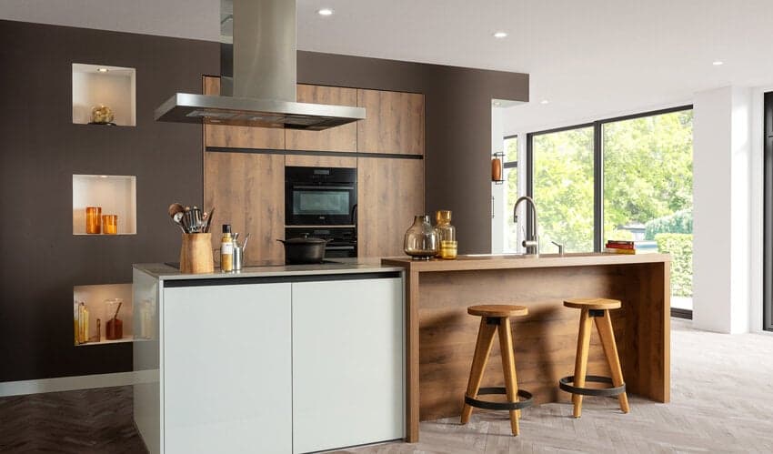 Keuken met kookeiland