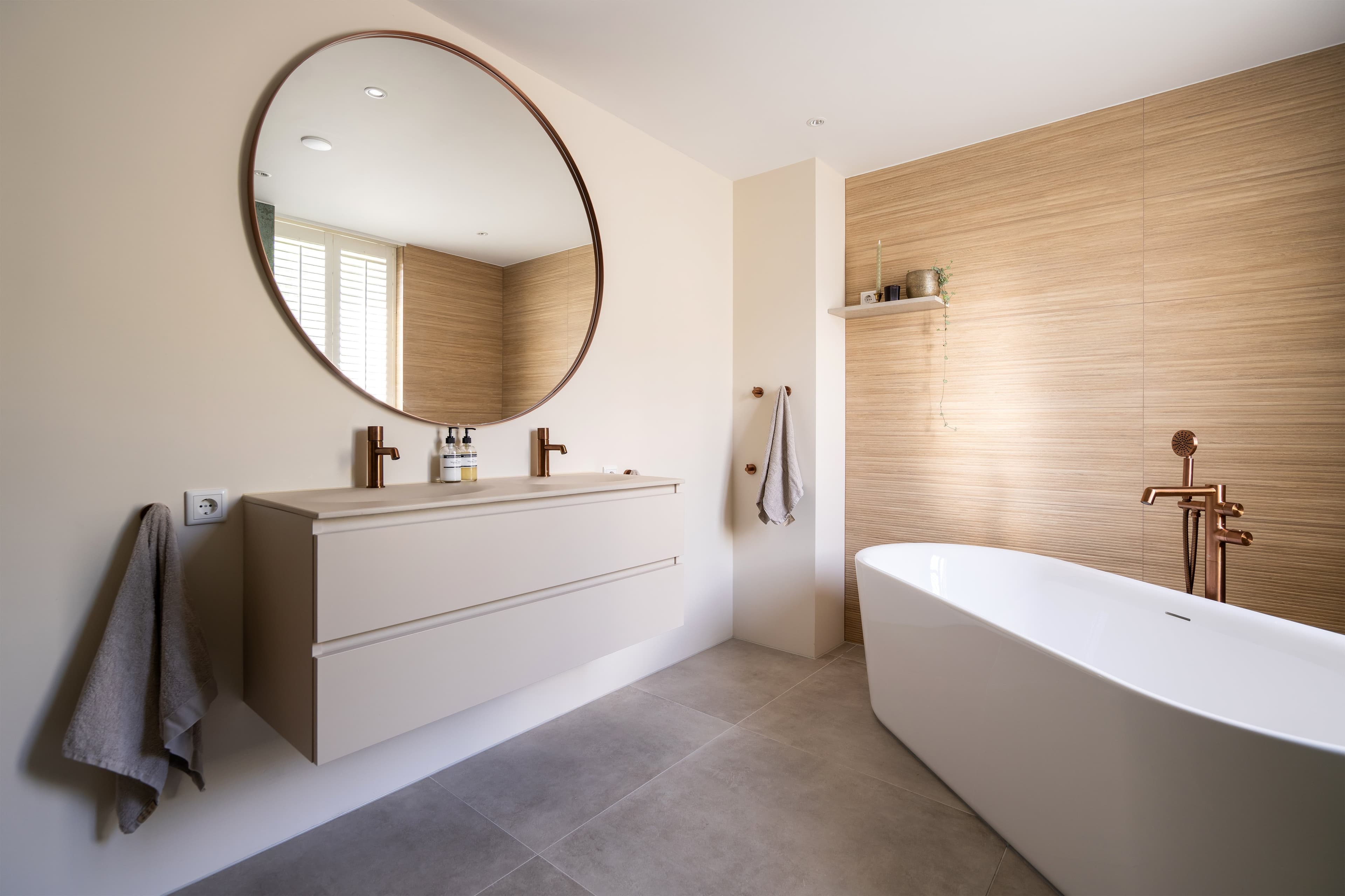 Indeling van de badkamer