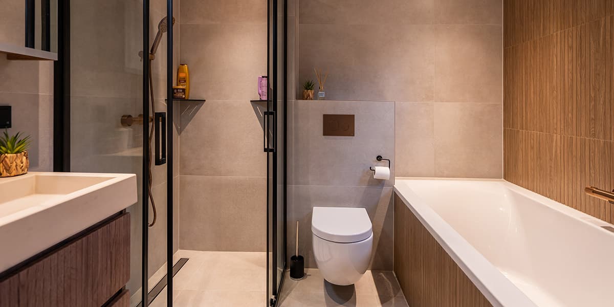 Badkamer binnenkijker