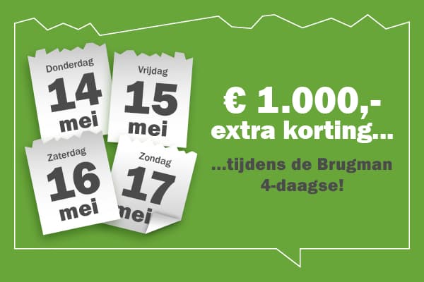 €1000 korting